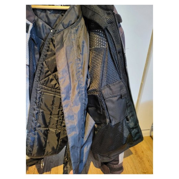 Tourmaster Fabric Jacket And Pants All - - year Riding Suit - Picture 4 of 6